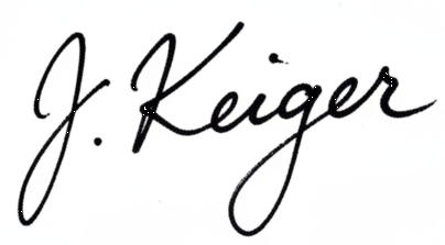 Julia Keiger Signature